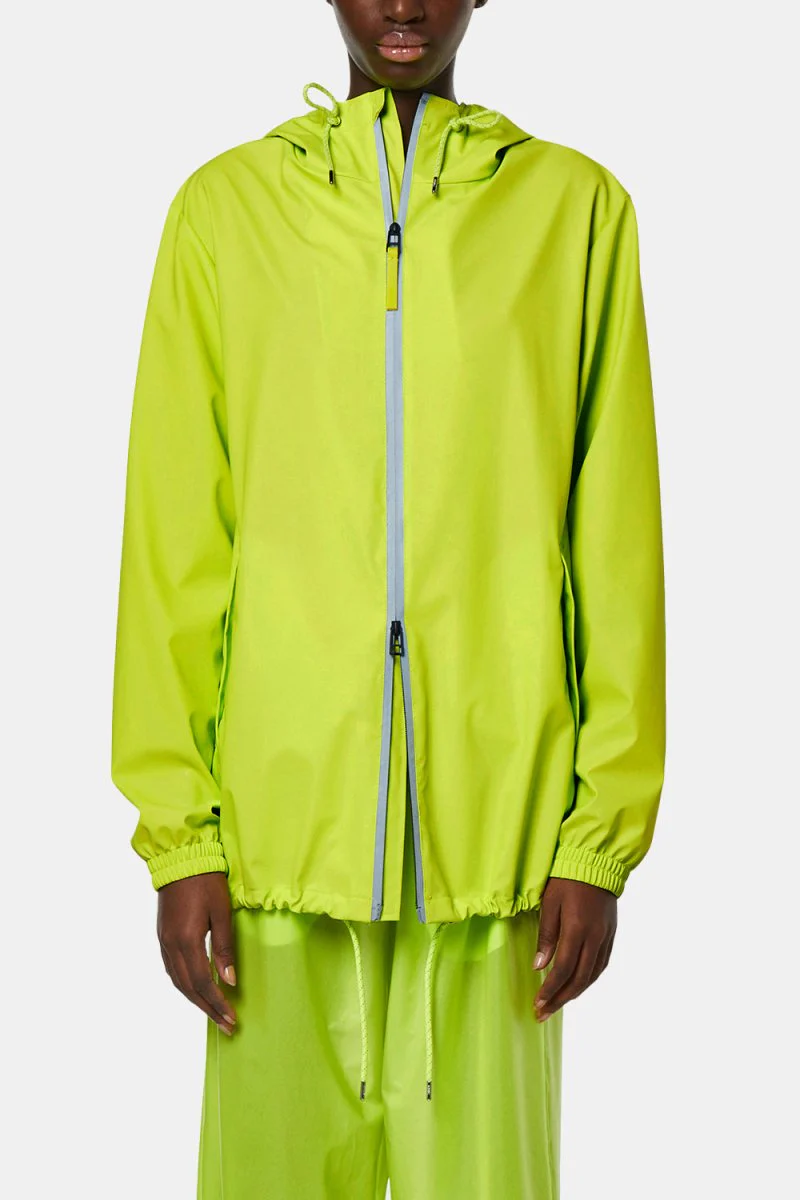 Rains Waterproof Storm Breaker Jacket (Reflective Digital Lime) - Image 4