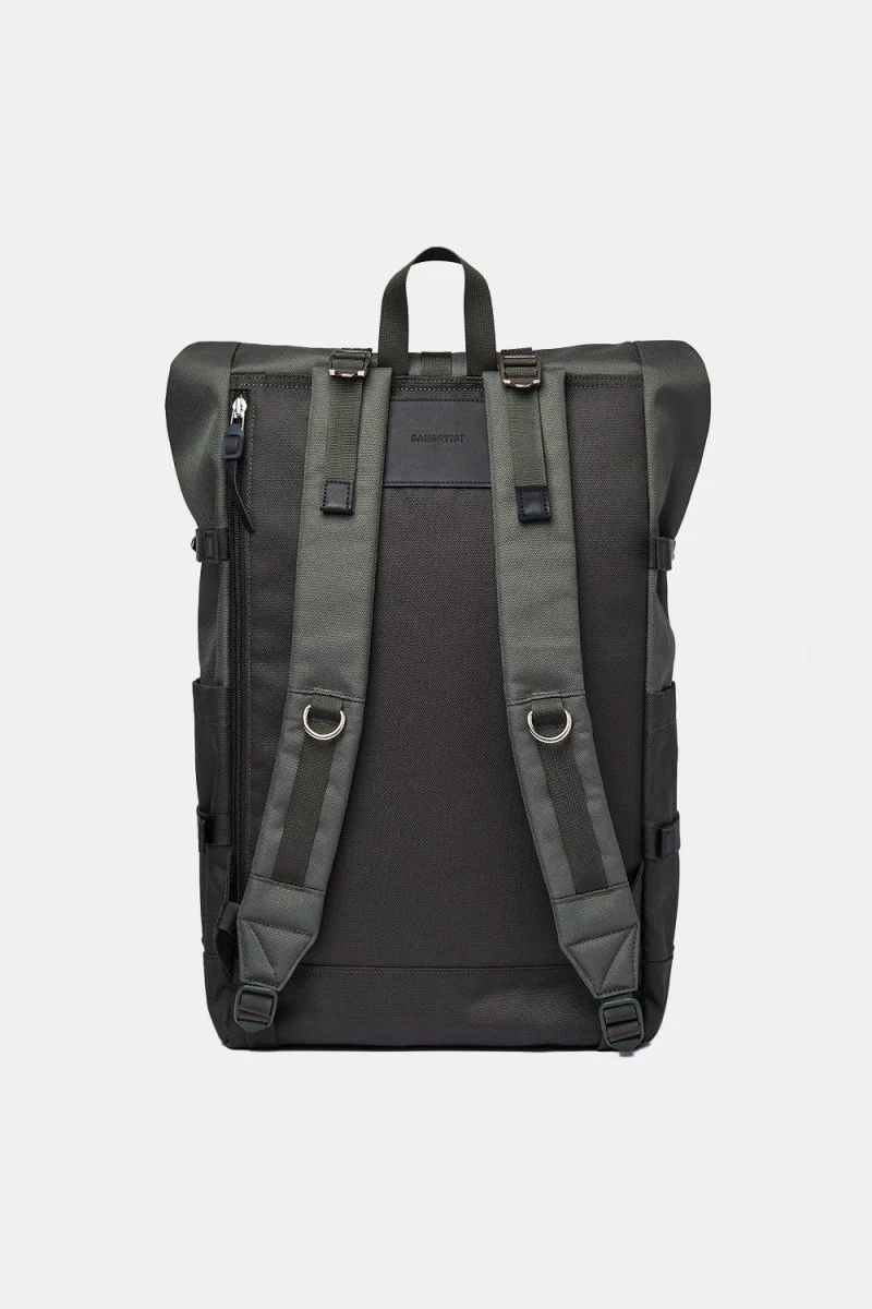 Sandqvist Bernt Backpack (Multi Green / Black) - Image 6