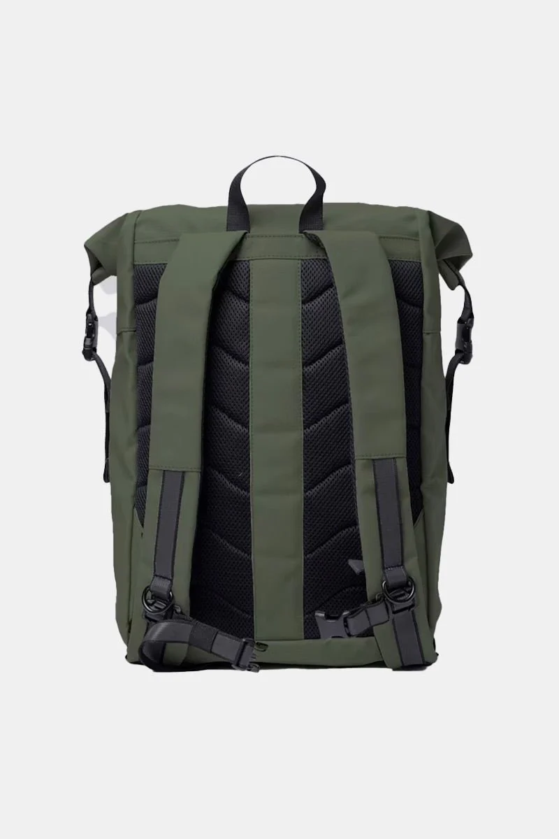 Sandqvist Konrad Water-Resistant Rolltop Backpack (Dawn Green) - Image 4