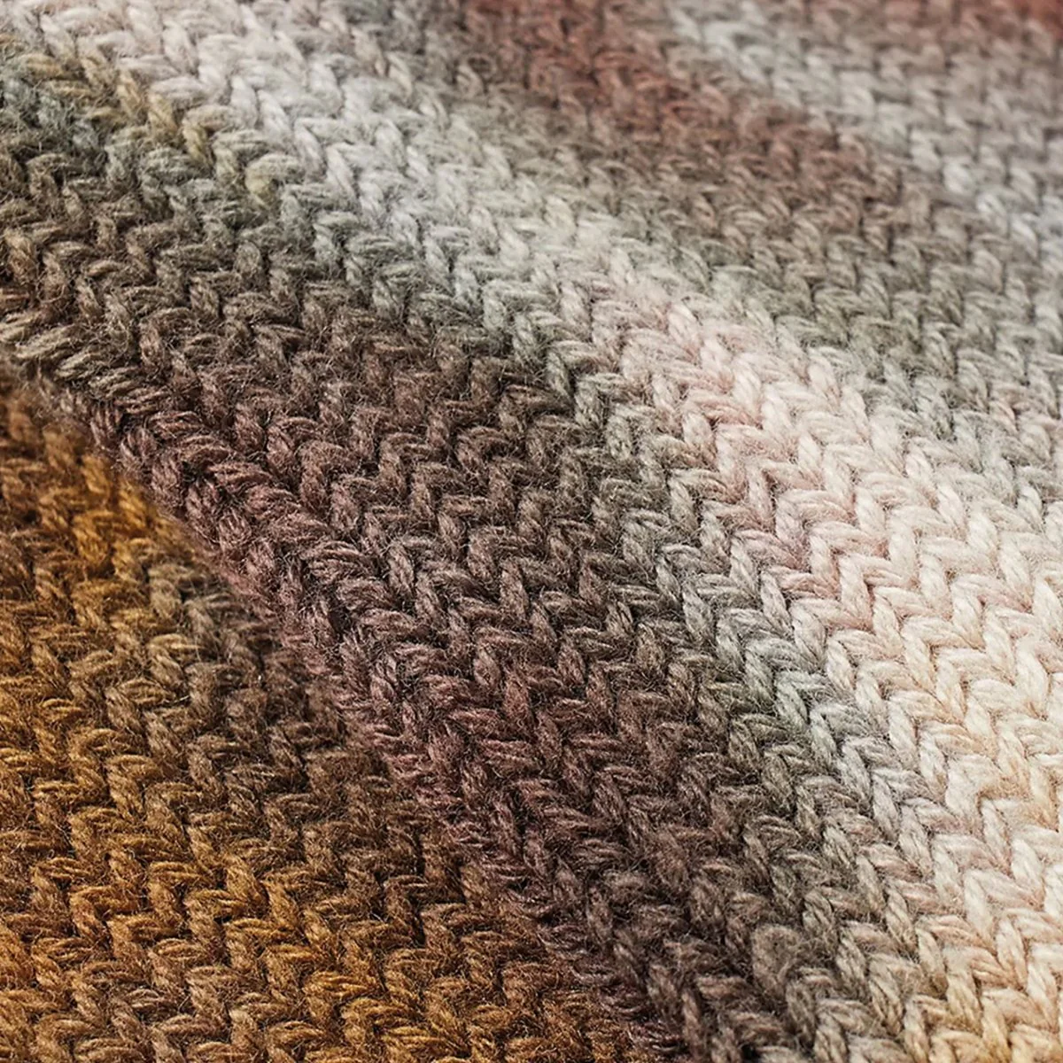 Anonymous Ism Scatter Dye Crew Sock - Brown/Orange/Beige - Image 2