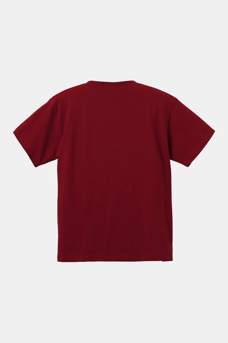 United Athle 5942 Classic Heavyweight 6.2oz T-shirt (Burgundy) - Image 2