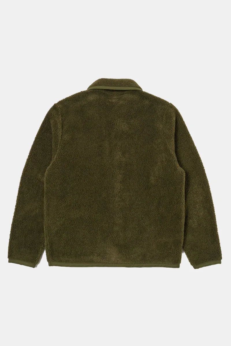 Universal Works Lancaster Jacket (Olive Mountain Fleece) - Image 5