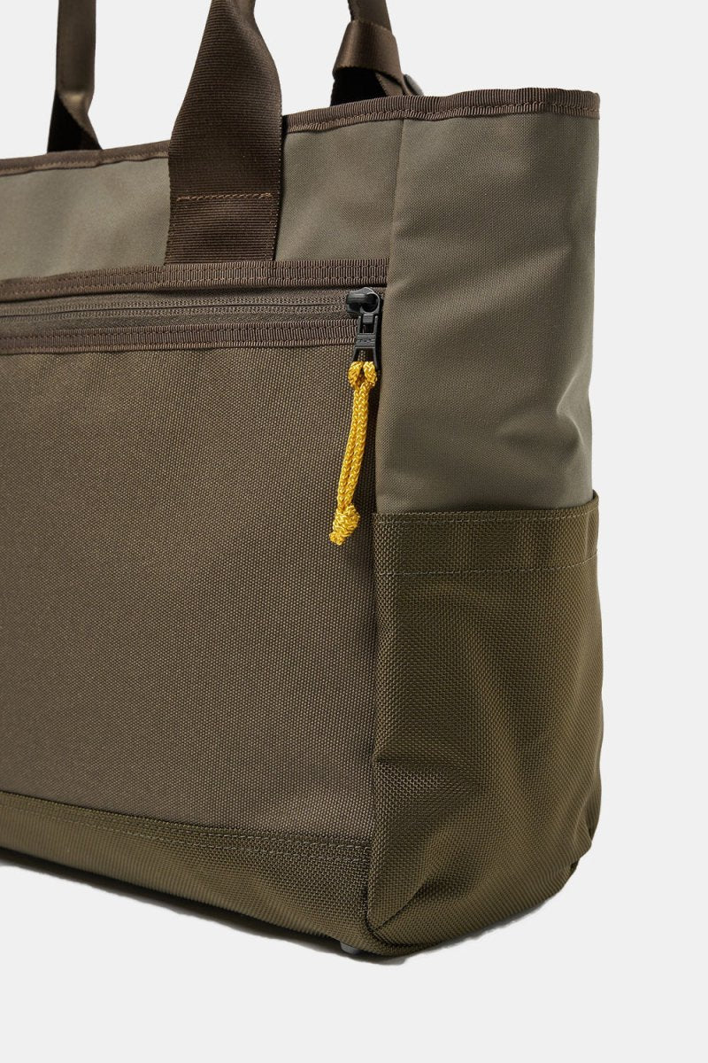 Universal Works x Master-Piece Tote Bag (Olive Recycled Tech Canvas) - Image 6